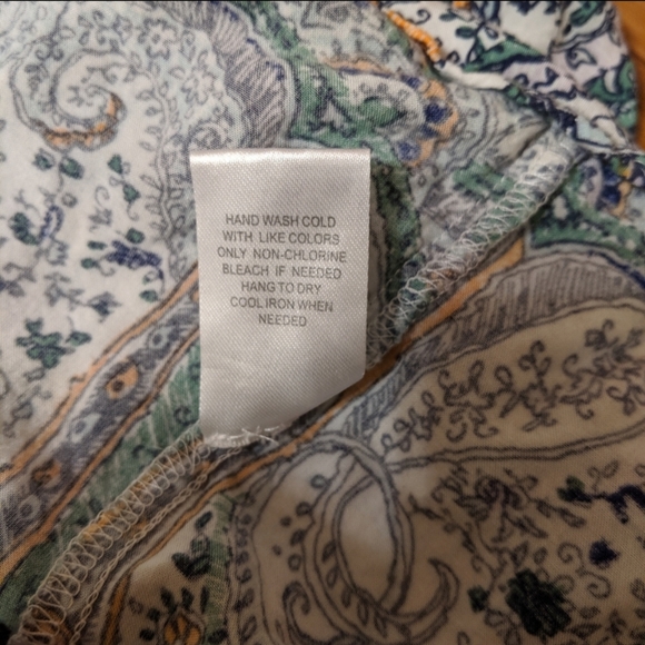 Daniel Rainn Boho Blouse Small - Picture 3 of 5